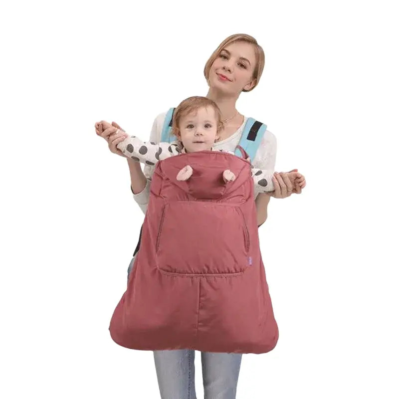 Cape de Pluie Porte-Bébé Imperméable 