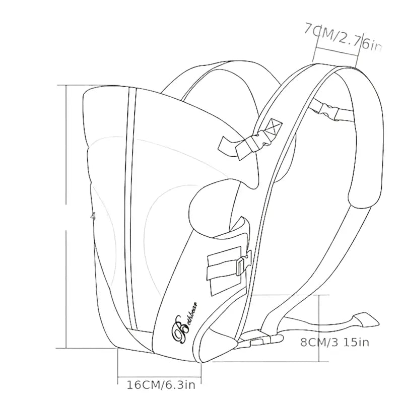 Porte-Bébé Dorsal 