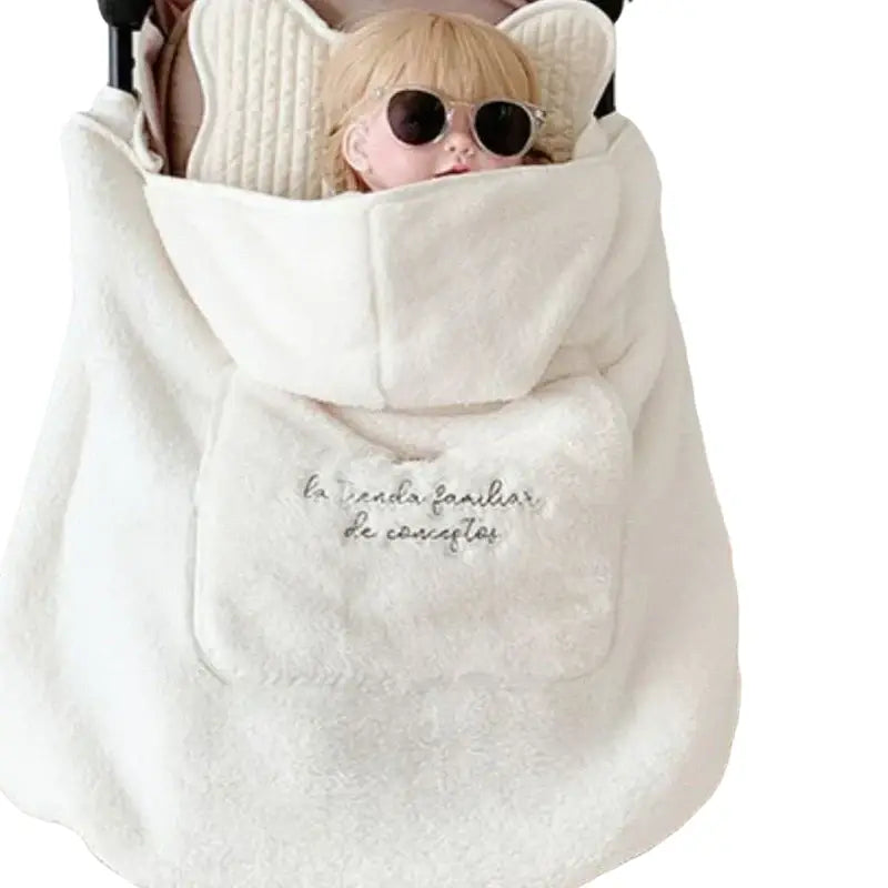 Couverture Bébé Douce Poussette 