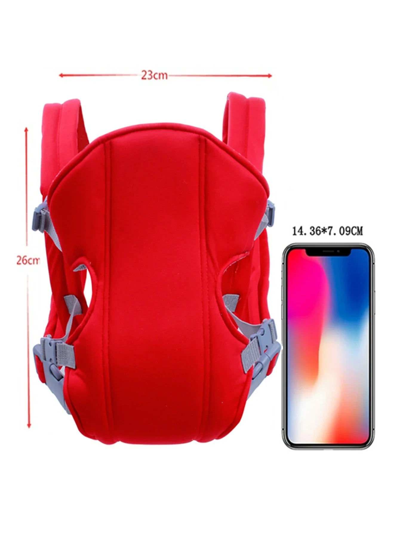 Porte-Bébé Ventral Dos 