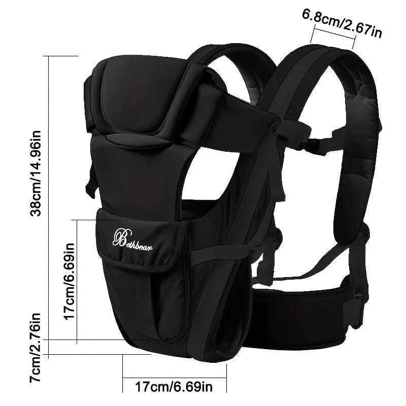 Porte-Bébé Dos Maintien Tête 