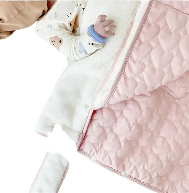 Couverture Poussette Bébé Hiver 