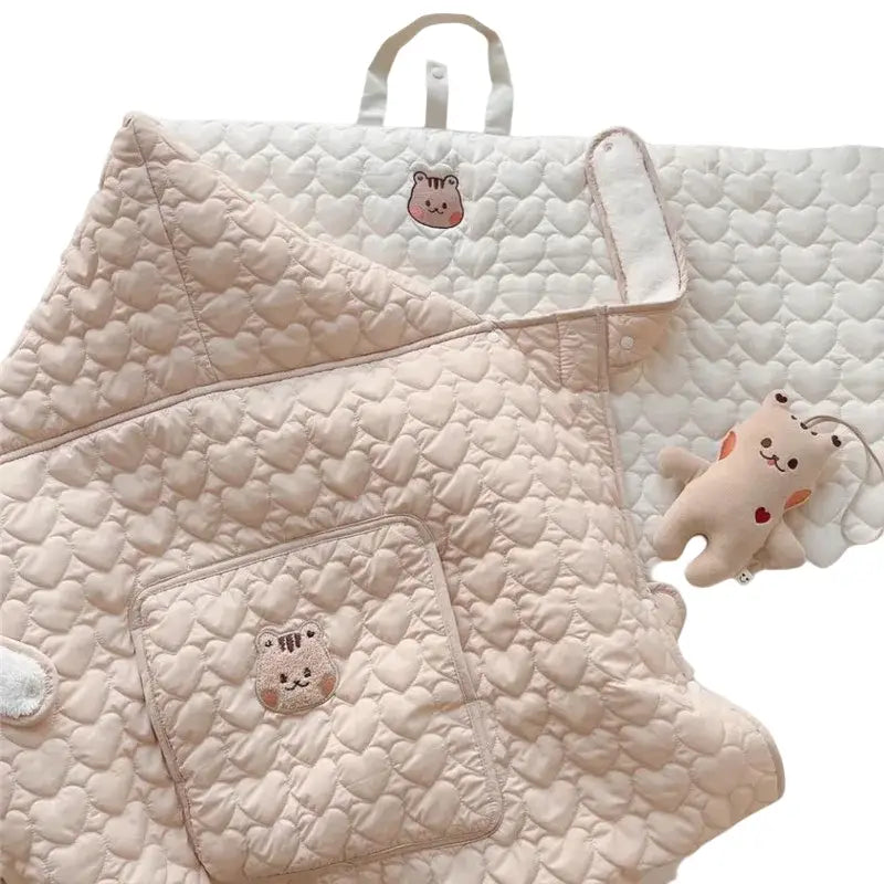 Couverture Poussette Bébé Hiver 
