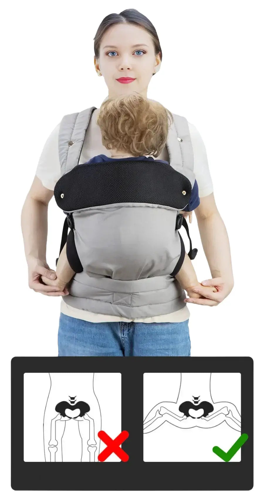 Porte-Bébé Wrap Écharpe 