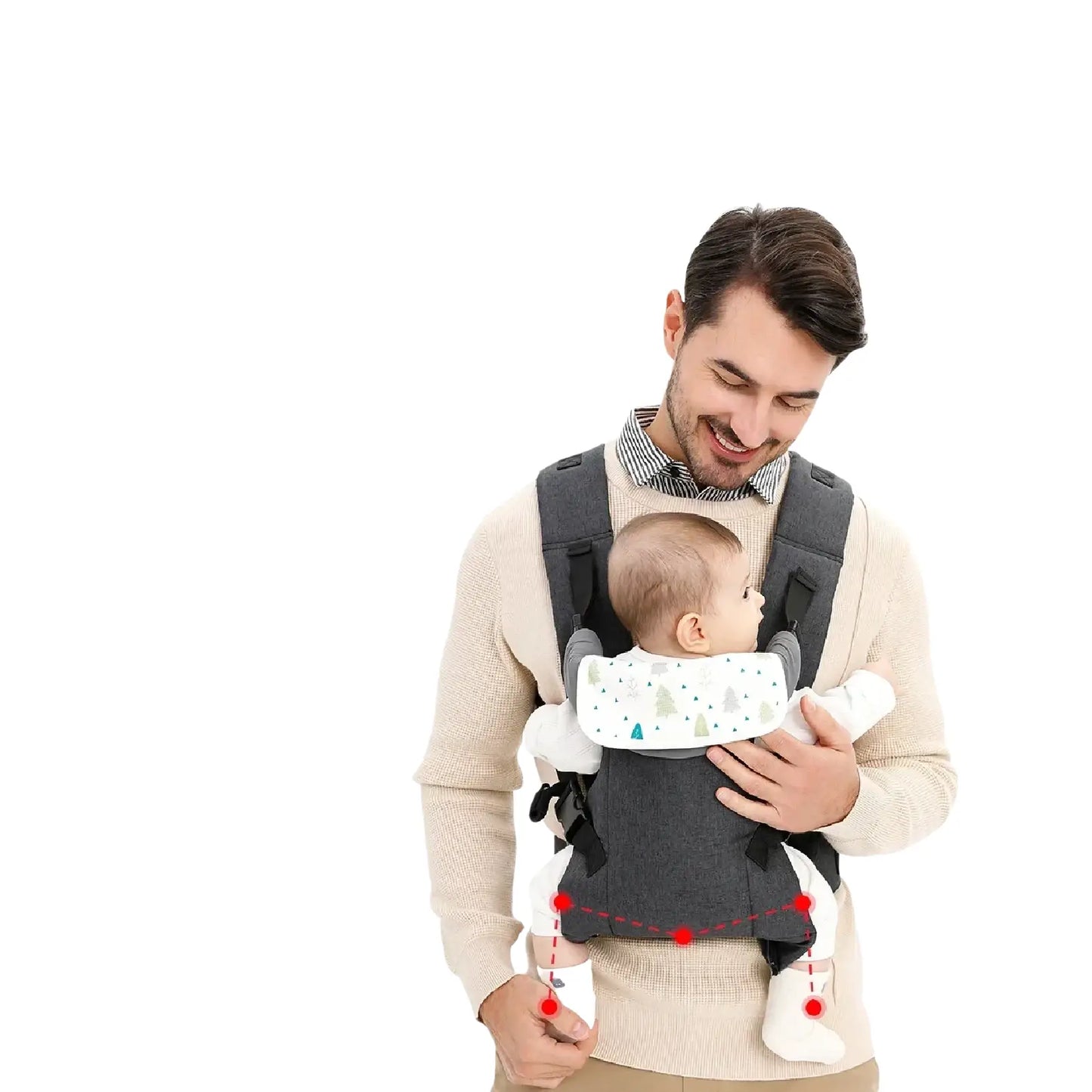 Écharpe Porte-Bébé Compacte 