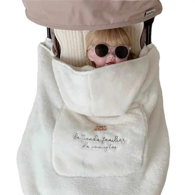 Couverture Bébé Douce Poussette 
