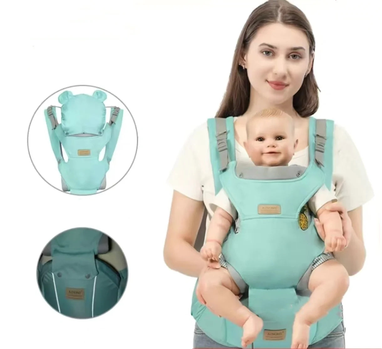 Porte-Bébé Tout en Un 
