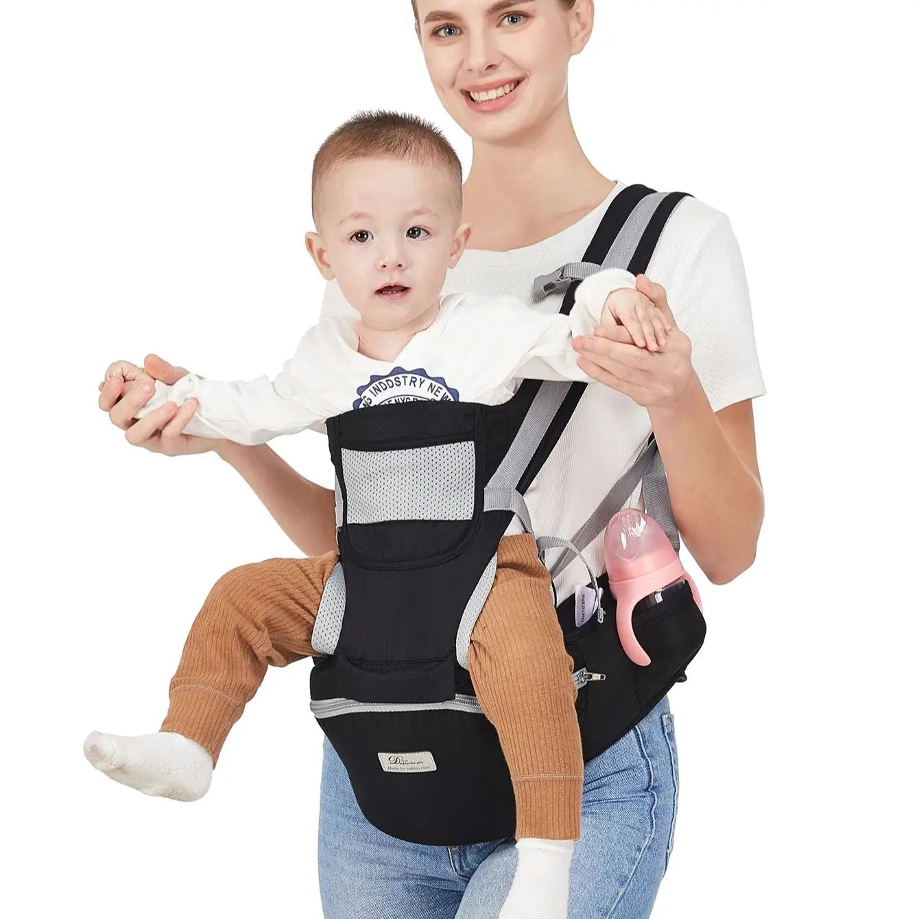 Porte-Bébé Physiologique Assise Hanche 