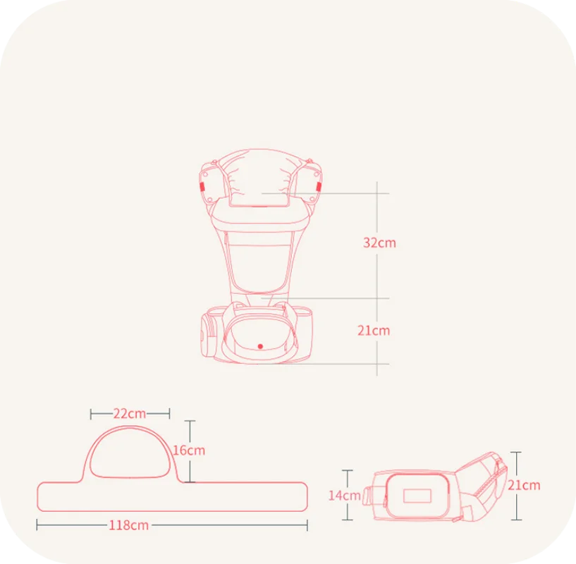 Porte-Bébé Physiologique Universel 