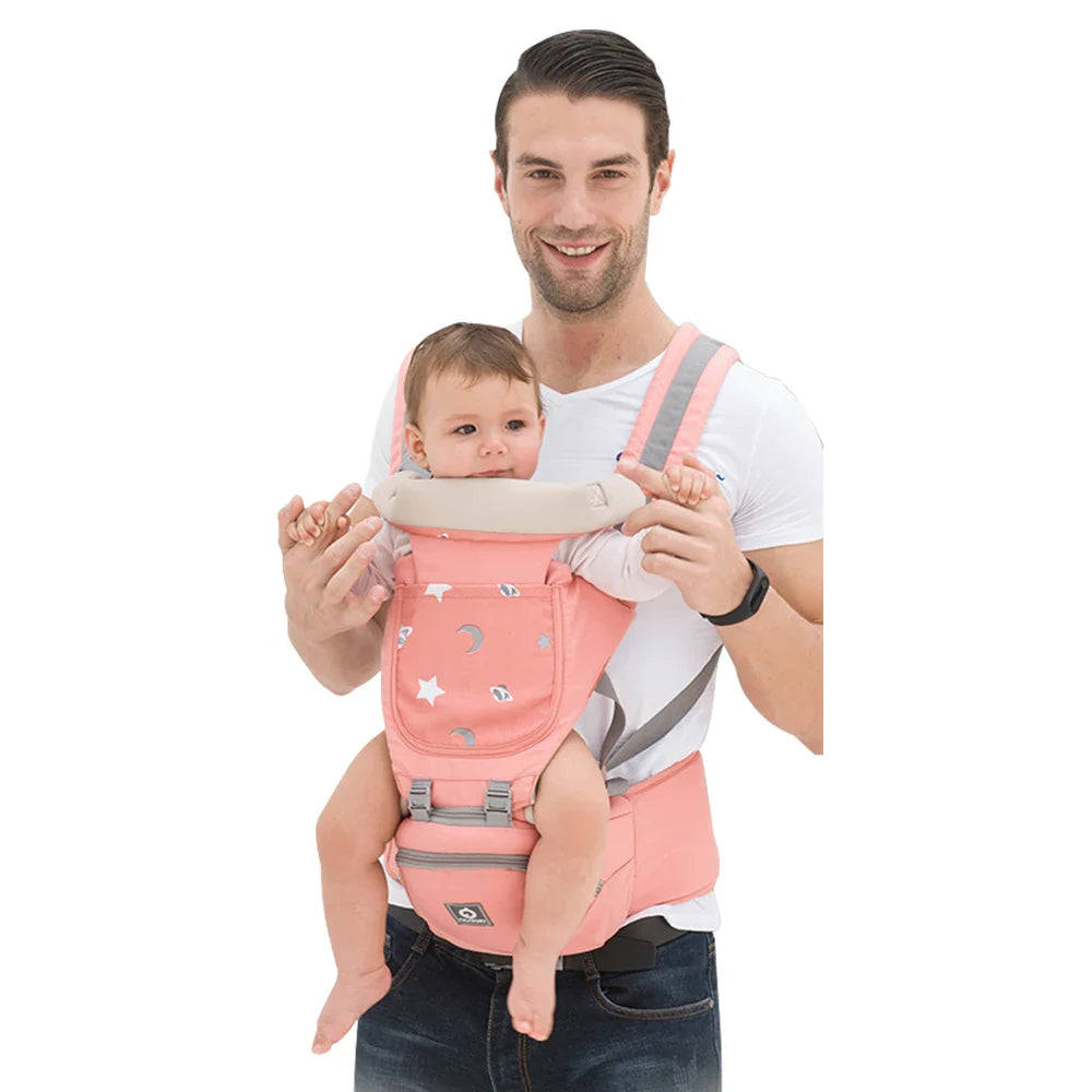 Porte-Bébé Physiologique Rose 
