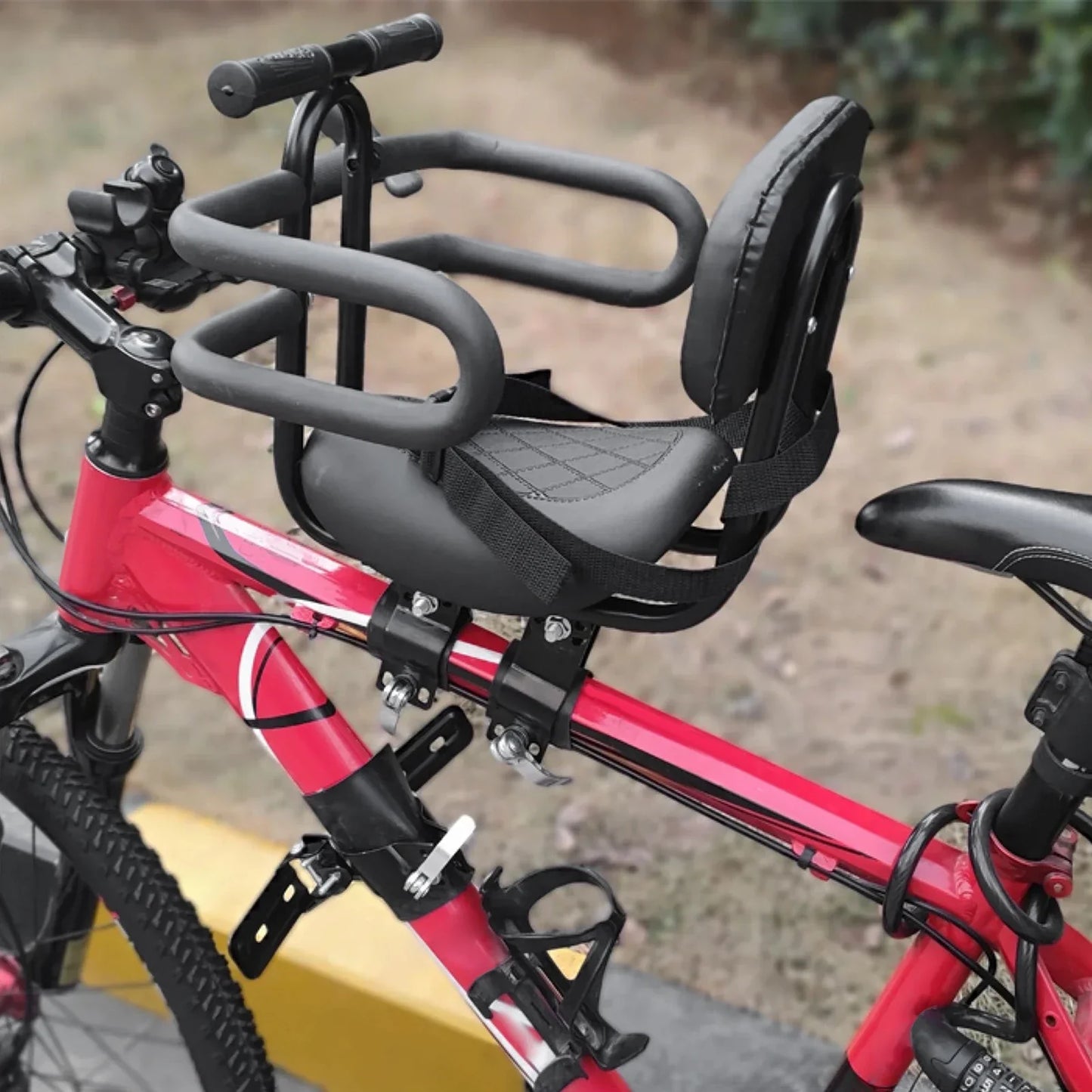 Siège Bébé Vélo Avant Sécurisé 