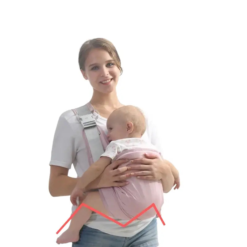 Sling Rose Porte-Bébé 