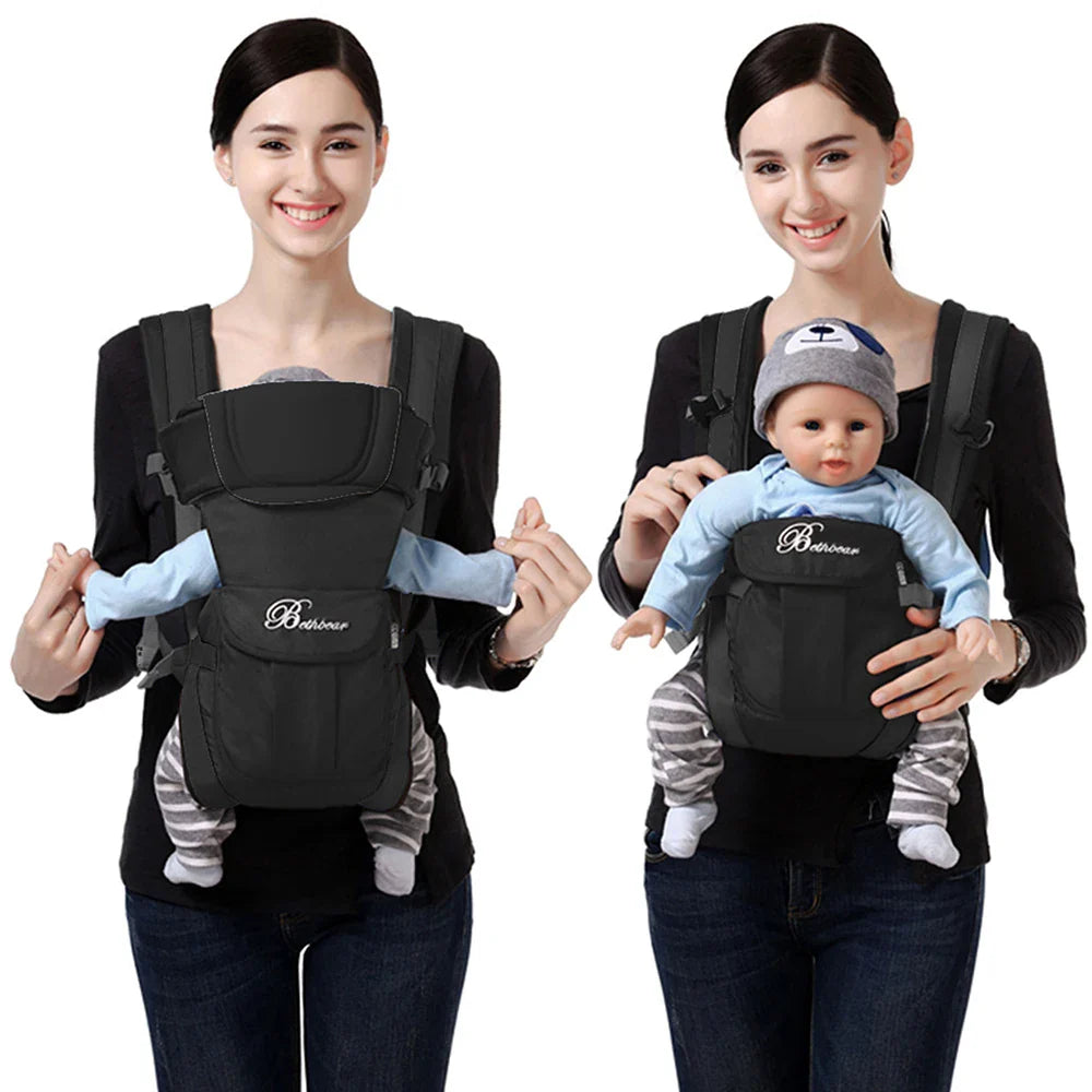Porte-Bébé Dos Maintien Tête 