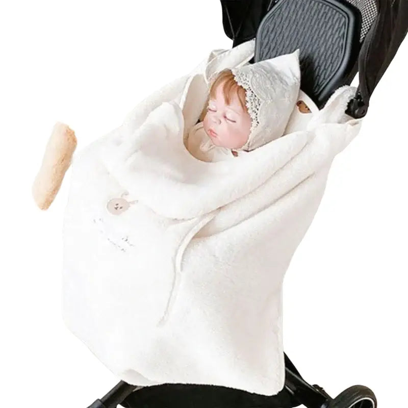 Couverture Bébé Douce Poussette 